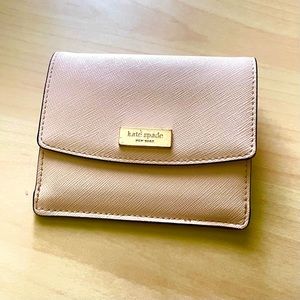 Pink Kate Spade small wallet